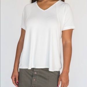 Agnes & Dora XXL Ivory Love Top VGUC